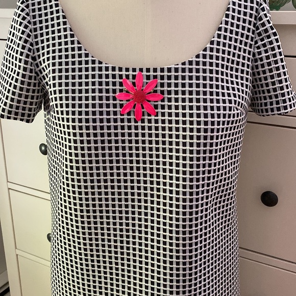 Vintage ‘60s Double Knit Fabric Mini Dress - Picture 2 of 13